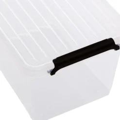 Boîte en plastique transparente 2L