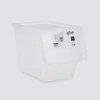 Boîte en plastique transparente à ouverture frontale 24L