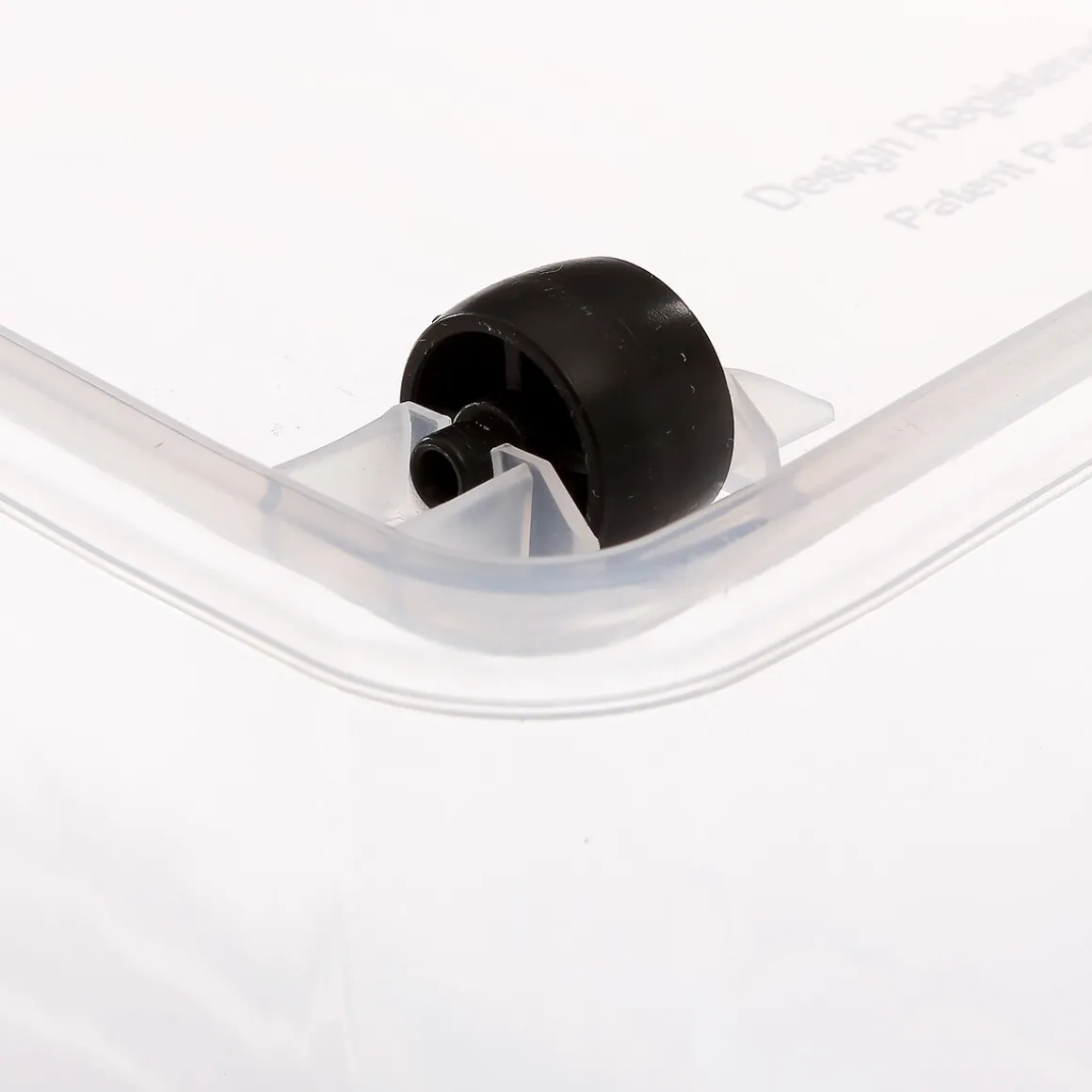 Boîte en plastique transparente 75L