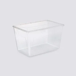 Boîte en plastique transparente 50L