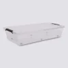 Boîte en plastique transparente 35L