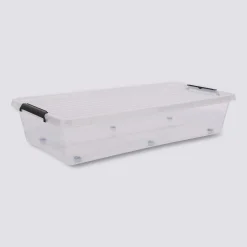 Boîte en plastique transparente 35L