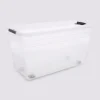 Boîte en plastique transparente 83L