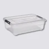 Boîte en plastique transparente 26,5L