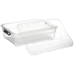 Boîte en plastique transparente 26,5L
