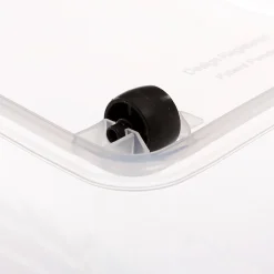 Boîte en plastique transparente 40L