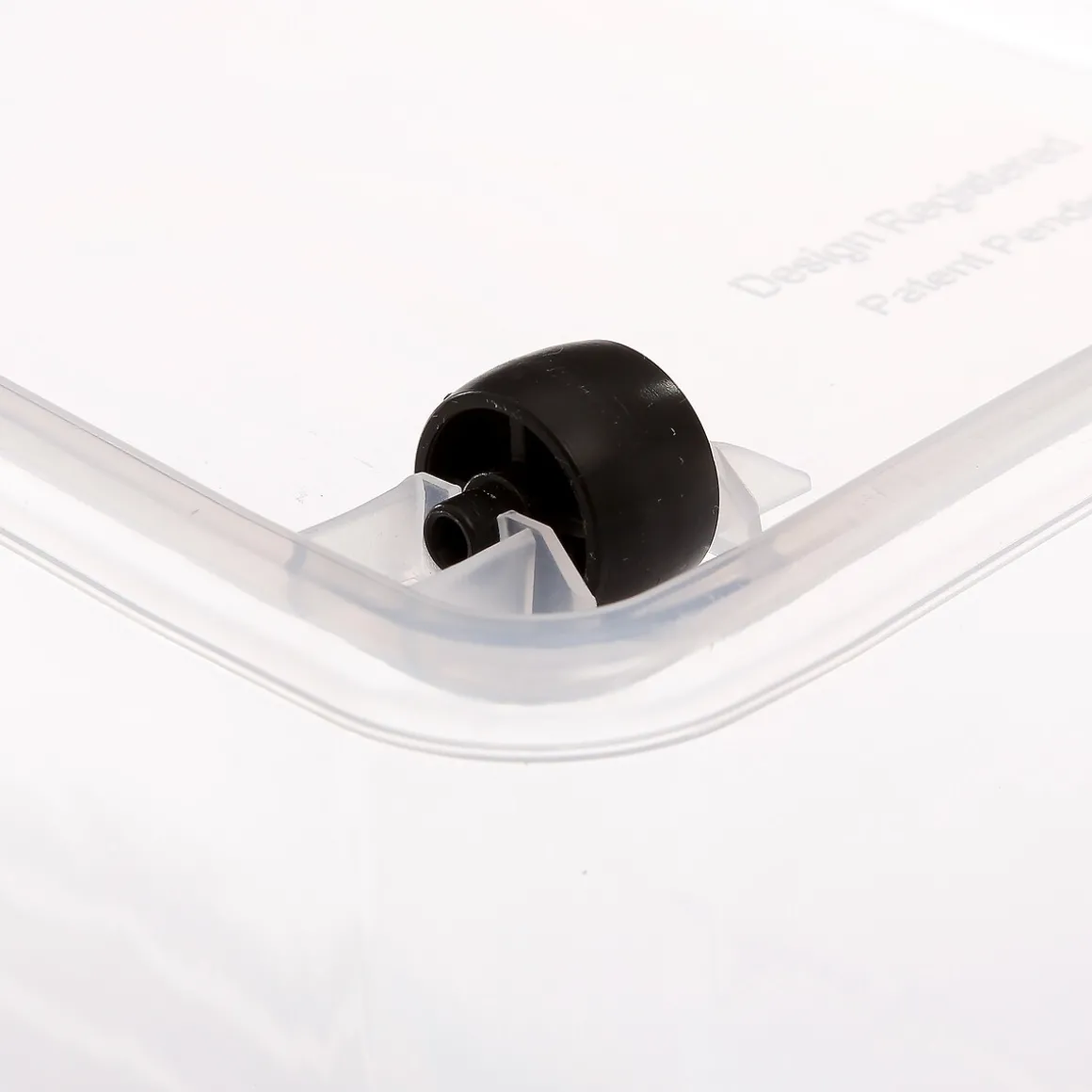 Boîte en plastique transparente 40L