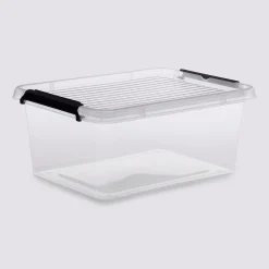 Boîte en plastique transparente 12,5L