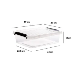 Boîte en plastique transparente 8,5L