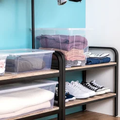 Boîte en plastique transparente 20L