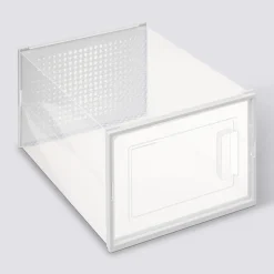 Boîte range-chaussures plastique, M
