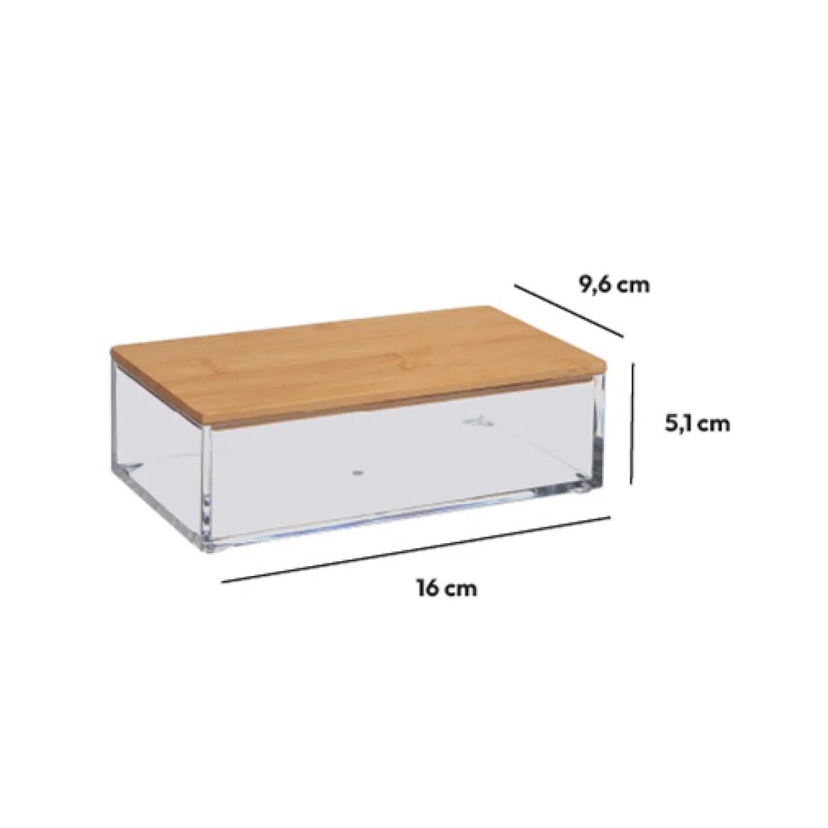 Boîte rectangulaire, Petit modèle