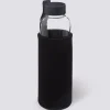 Bouteille réutilisable verre, housse néoprène 0,5L