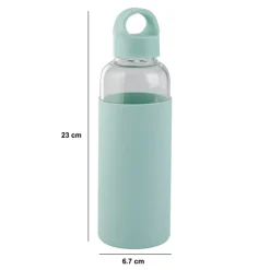 Bouteille verre et silicone - 0,5L