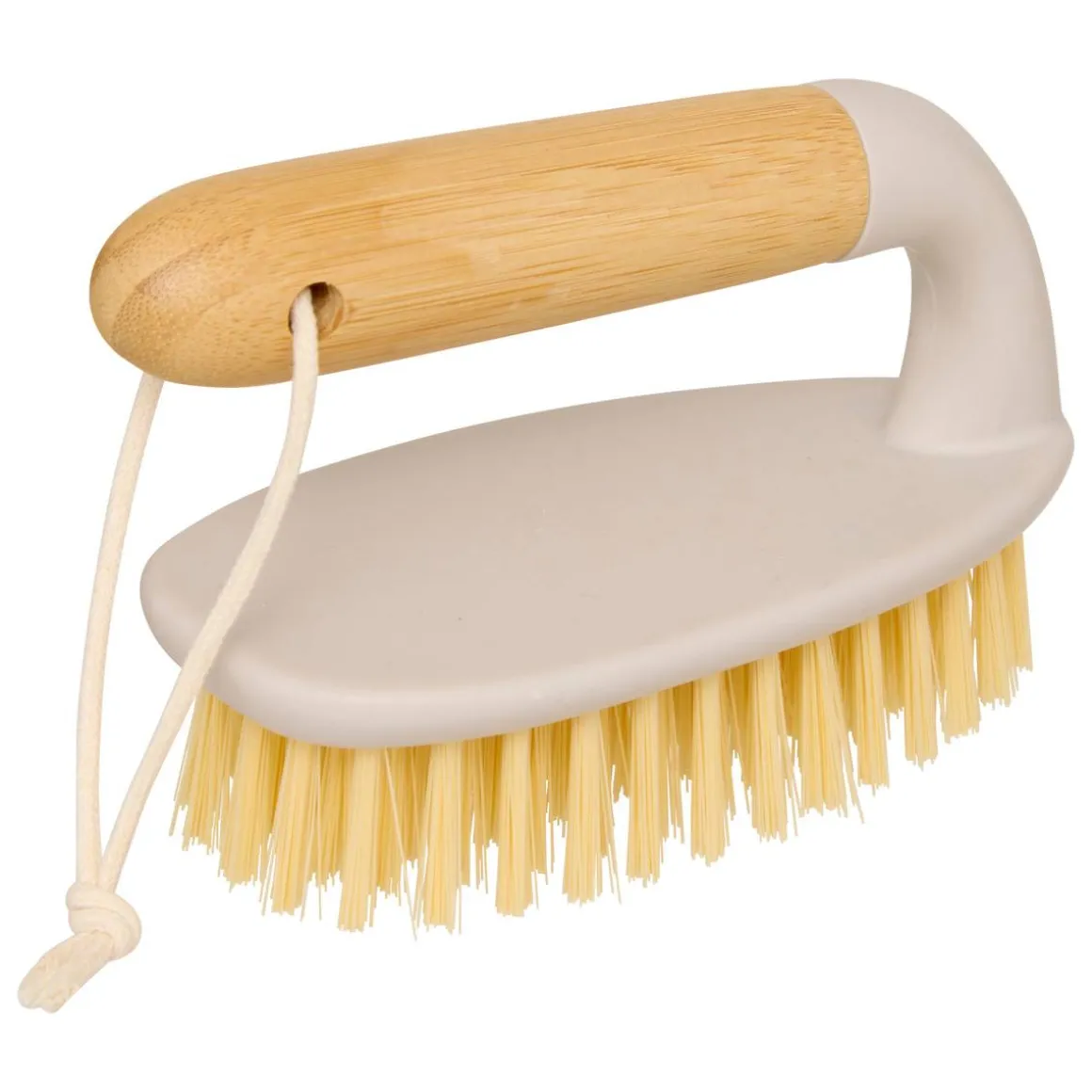 Brosse à récurer, L.14,5 cm, Beige