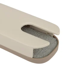 Brosse à textile, manche en bambou - Gris