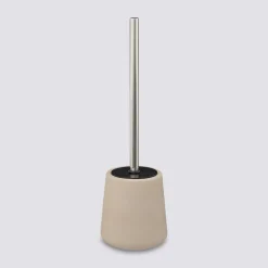 Brosse WC céramique, Beige naturel