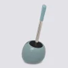 Brosse WC céramique, Bleu artic