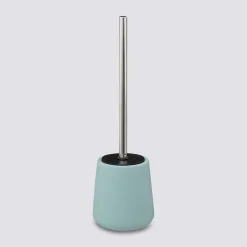 Brosse WC céramique, Bleu artic