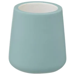 Brosse WC céramique, Bleu artic