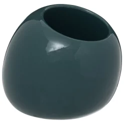 Brosse WC céramique, Bleu pétrole