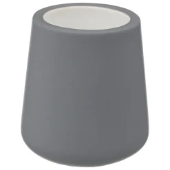 Brosse WC céramique, Gris béton