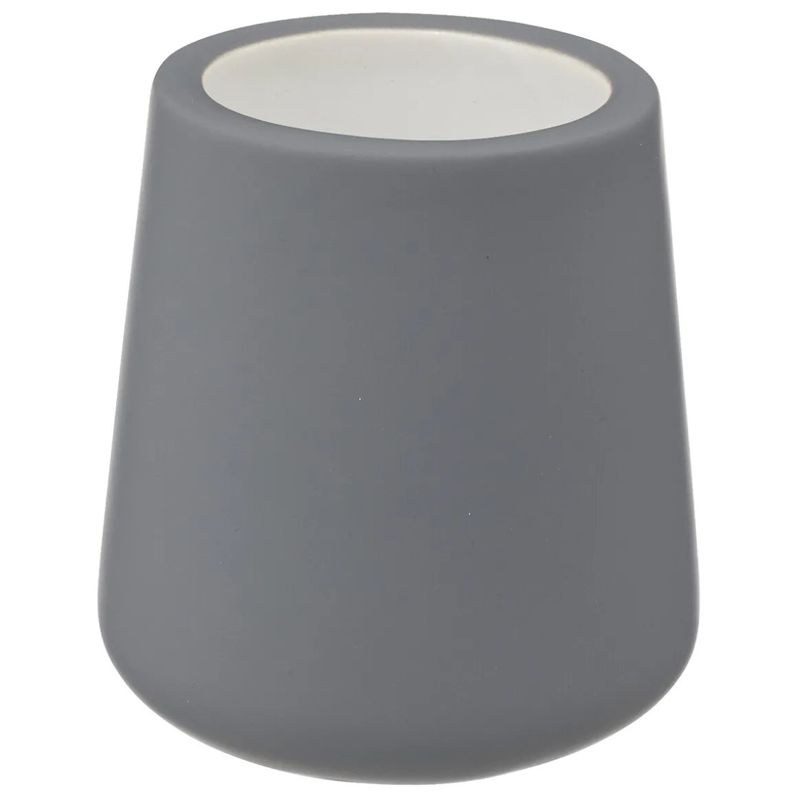 Brosse WC céramique, Gris béton