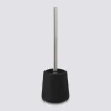 Brosse WC céramique, Noir khôl