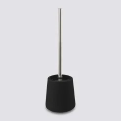 Brosse WC céramique, Noir khôl