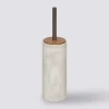 Brosse WC, Effet travertin