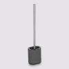 Brosse WC métal, Gris