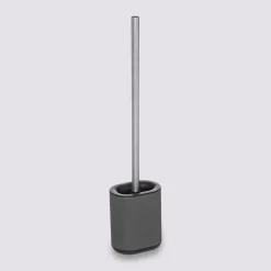 Brosse WC métal, Gris