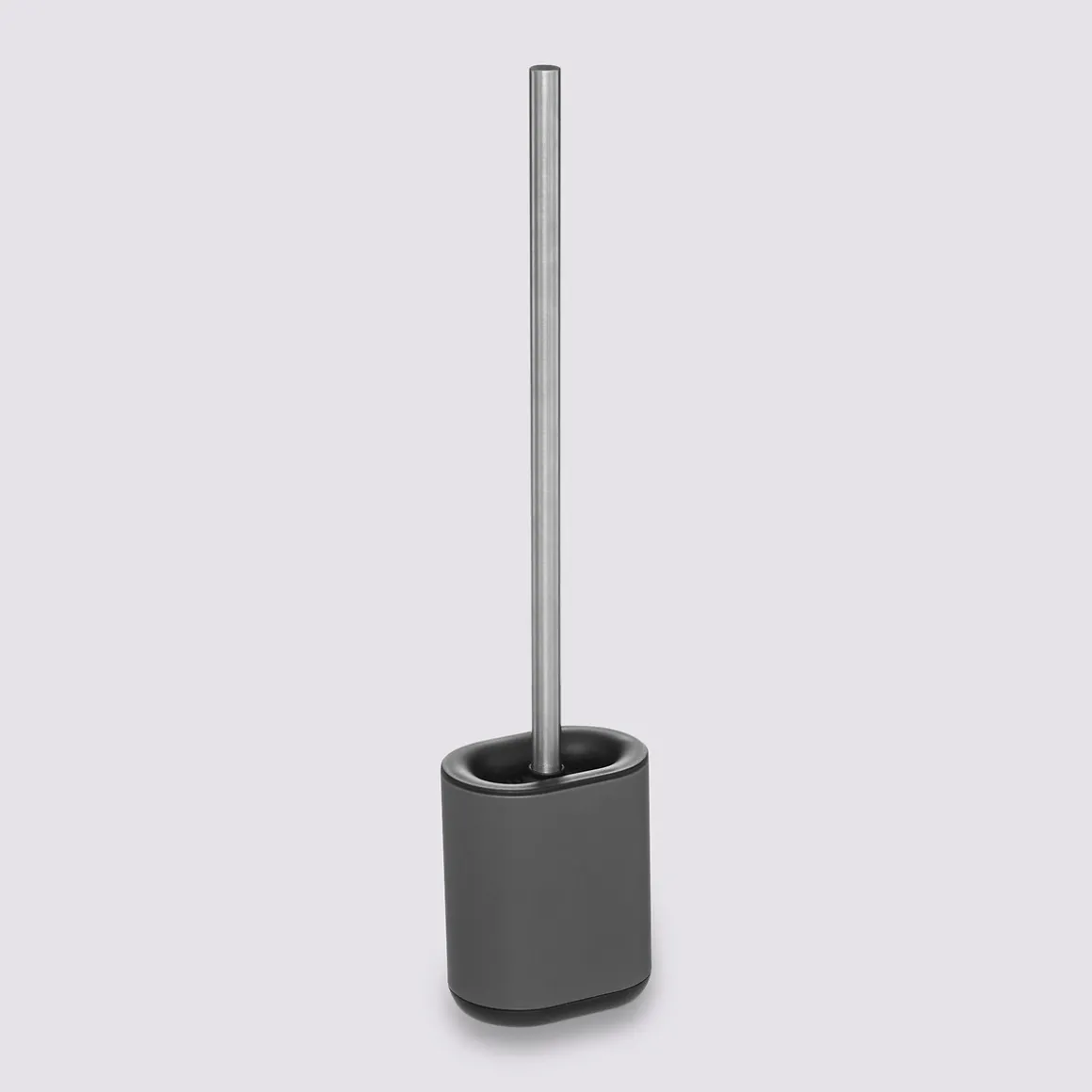 Brosse WC métal, Gris