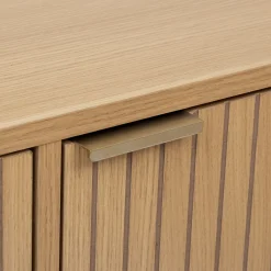 Buffet 3 portes, Effet bois naturel