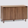 Buffet 2 portes, marron
