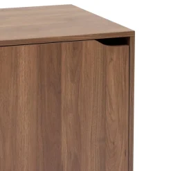 Buffet 2 portes, marron