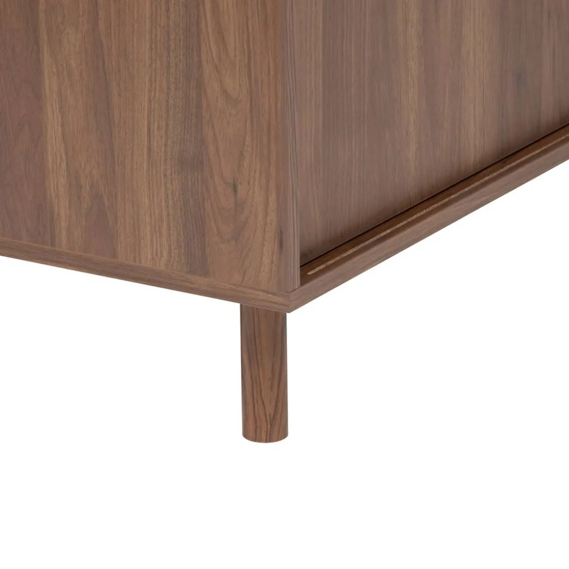 Buffet 2 portes, marron