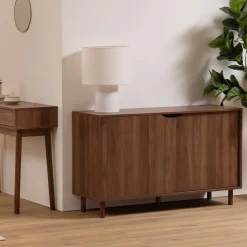 Buffet 2 portes, marron