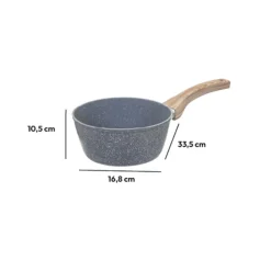 Casserole Aluminium forgé, 16 cm