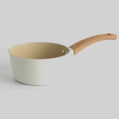 Casserole aluminium forgé beige, 20cm