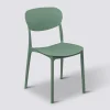 Chaise empilable plastique, Vert