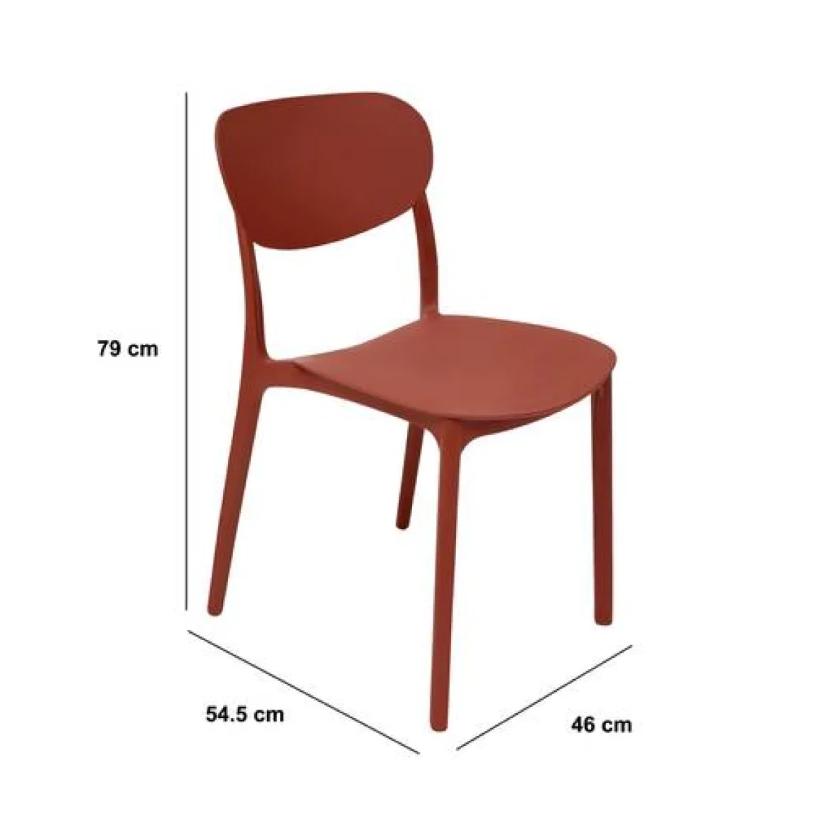 Chaise, Ocre