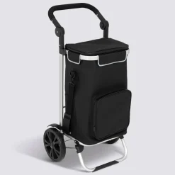 Chariot de course, 2 roues, Noir