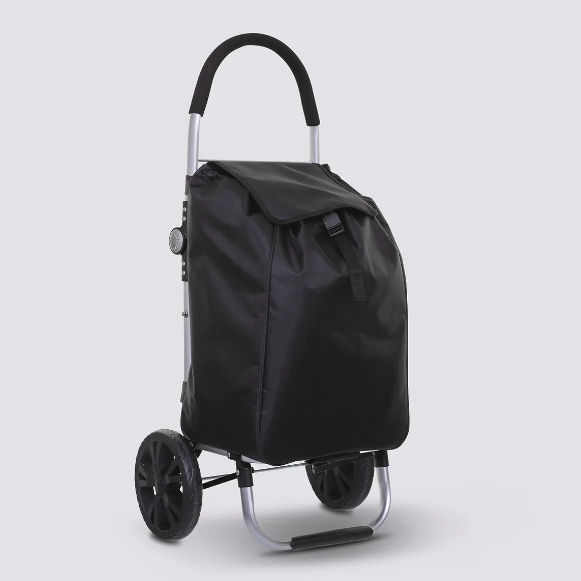 Chariot de course pliable 2 roues, Noir