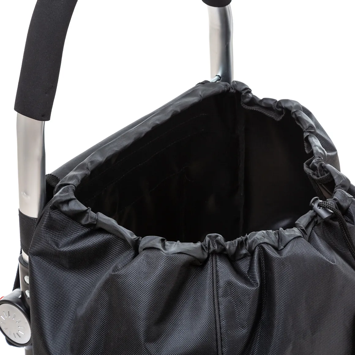 Chariot de course pliable 2 roues, Noir
