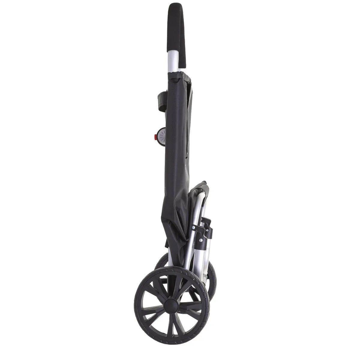 Chariot de course pliable 2 roues, Noir