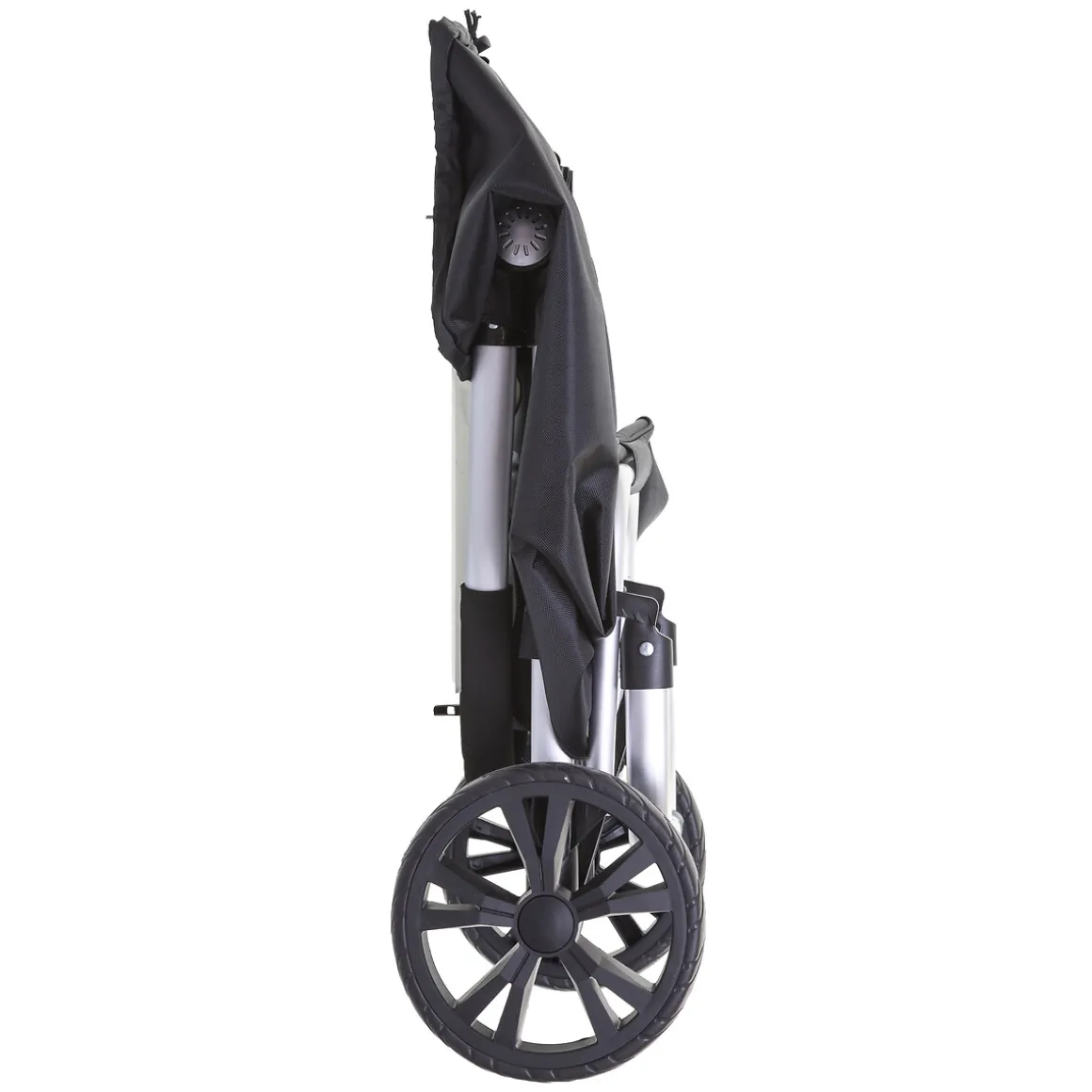 Chariot de course pliable 2 roues, Noir