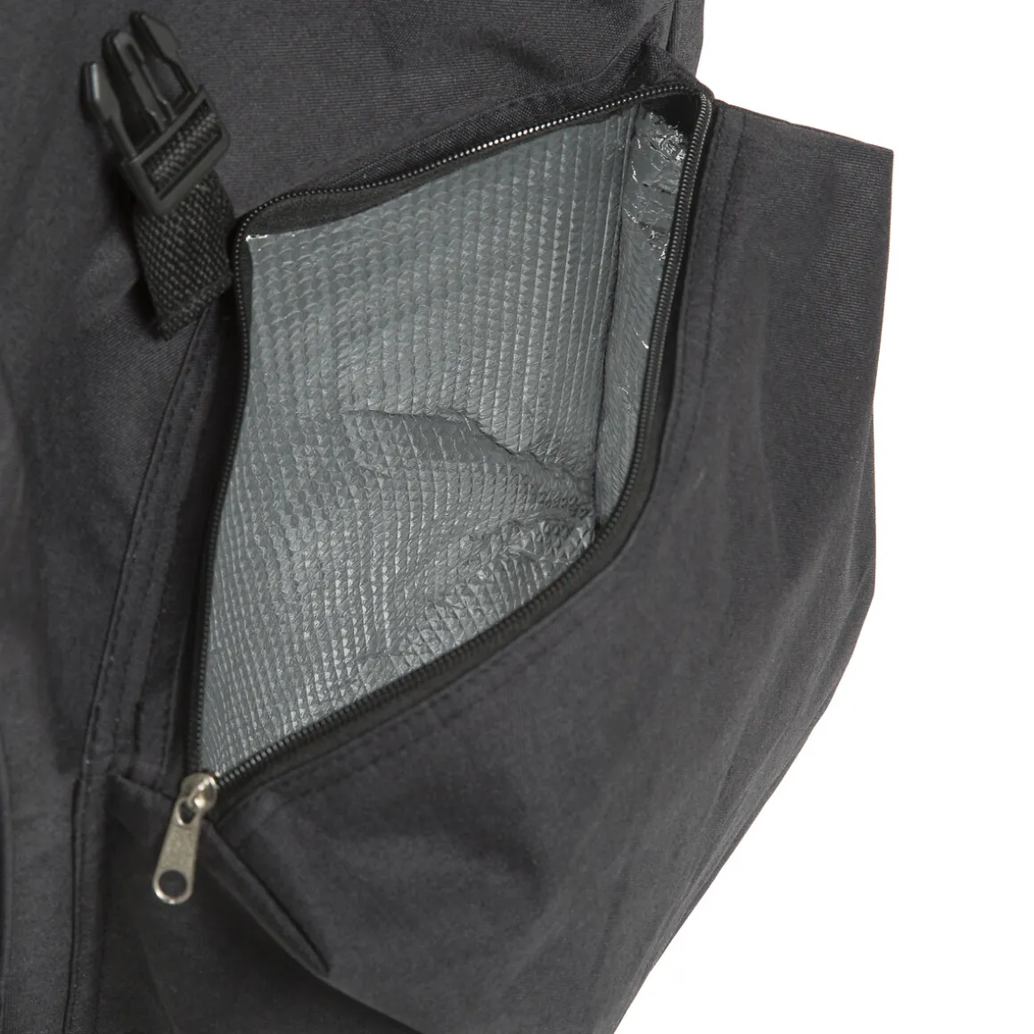 Chariot de course pliable 6 roues, Noir