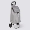 Chariot de courses 2 roues, Gris