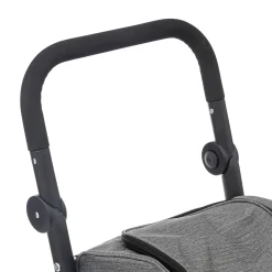 Chariot pliant 4 roues, Gris